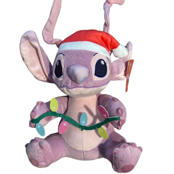 Disney Other - Disney Angel Plush – Pink Stitch Character Soft Toy